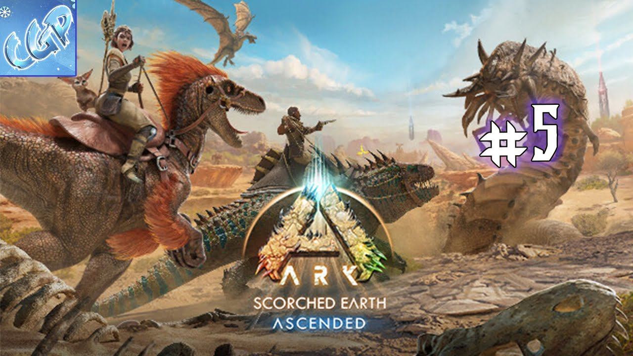 ARK: Survival Ascended ► Летаем на разведку и строимся! Прохождение игры - 5