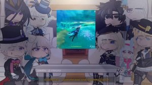 “ Fontaine characters react to Neuvillette „ || ★ g.i gcrv — discontinued ( read desc ! )