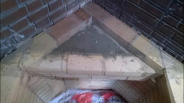 Угловой камин своими руками. Порядовка