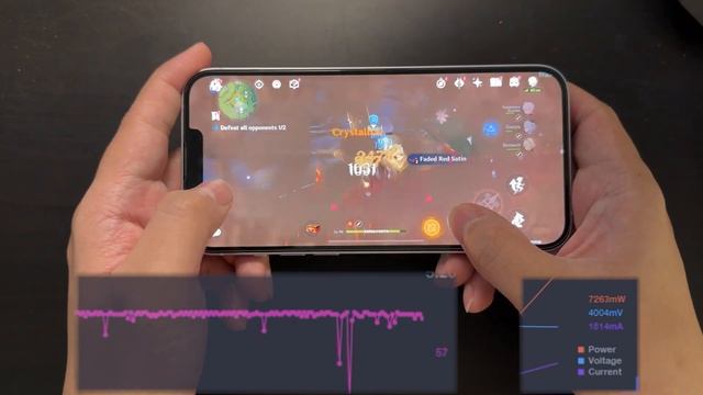 Does the added cooling in iPhone 14 Plus make it any better? Let's test in Genshin Impact смотреть онлайн
