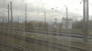 Рязанское направление МЖД. Прибытие на ст. Сасово на электропоезде ЭД4М-0013