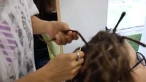Как делать дреды из своих волос or how to make dreadlocks