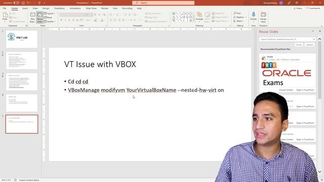 PNET lab devices do not starting - Virtual box Solution