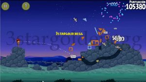 Angry Birds Rio Golden Rocket Bonus Level 3 50 Stars Rocket Rumble
