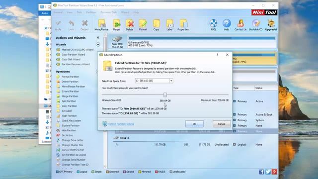 Как ИЗМЕНИТЬ РАЗМЕР ЖЕСТКОГО ДИСКА без потери данных? смотреть онлайн