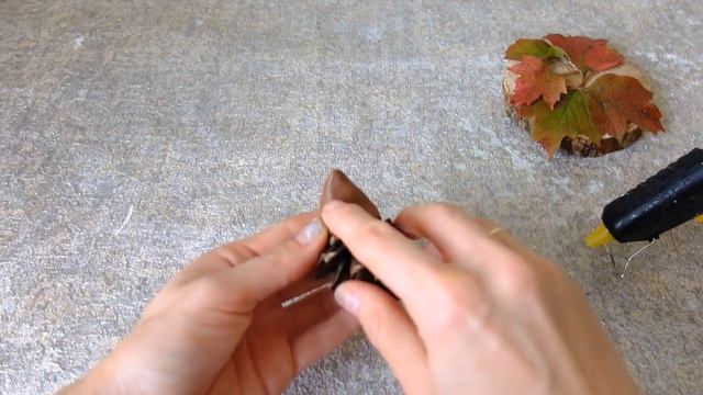 Осеняя поделка в садик из природных материалов/ осеняя поделка с детьми смотреть онлайн