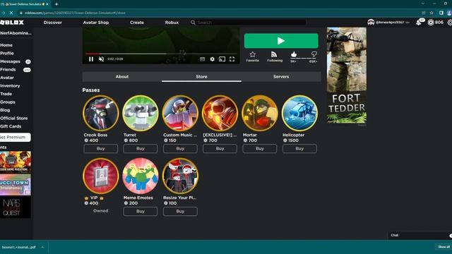 I bought Gladiator in TDS.. For some reason.. | Roblox TDS смотреть онлайн