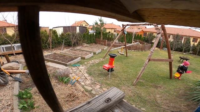 Sobotnie ogrodozmagania - robota z rozdrabniaczem do gałęzi. смотреть онлайн