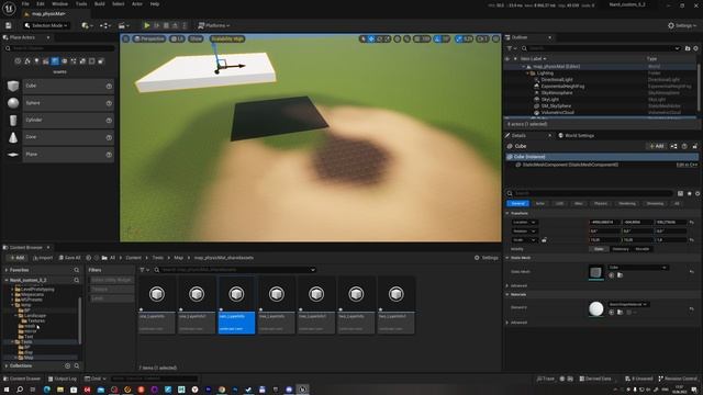 UE 5. 03 - Дополнительные слои данных в материале ландшафта. Landscape Data Layers. смотреть онлайн