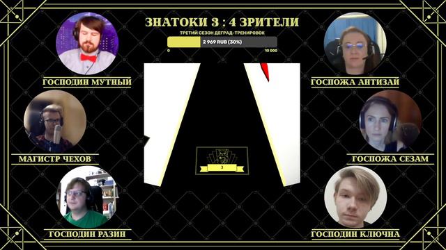 Весенняя серия 2023. Игра 6. Команда Господина Мутного
