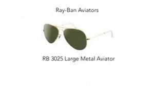 Солнцезащитные очки Ray Ban «Aviator» ваш неповторимый стиль