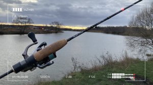 Микроджиг на реке перед ледоставом. Crazy Fish Arion ASR702ULS