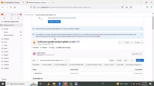How to Build Java Project using Gradle in GitLab CI | GitLab CI Java Gradle | GitLab CI CD Tutorial