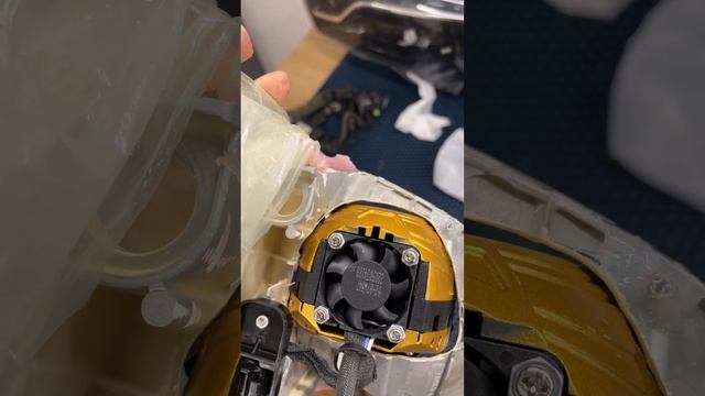 LADA Vesta установка светодиодных линз AoZoom A15 смотреть онлайн