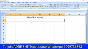 ADRE Skill Test ■ Excel Sheet ■ Salary Slip ■