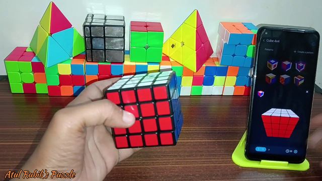4×4 Rubik's cube pattern // Cube kaise solve kre смотреть онлайн