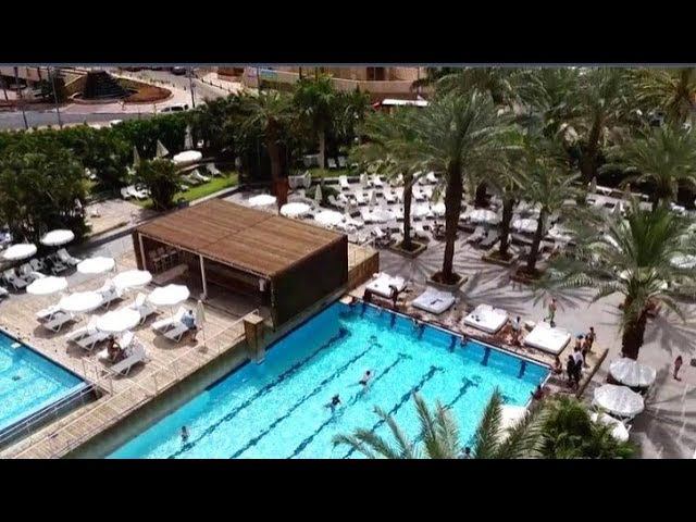Территория отеля ISROTEL SPORT CLUB 4* .Вид из номера.Бассейн
