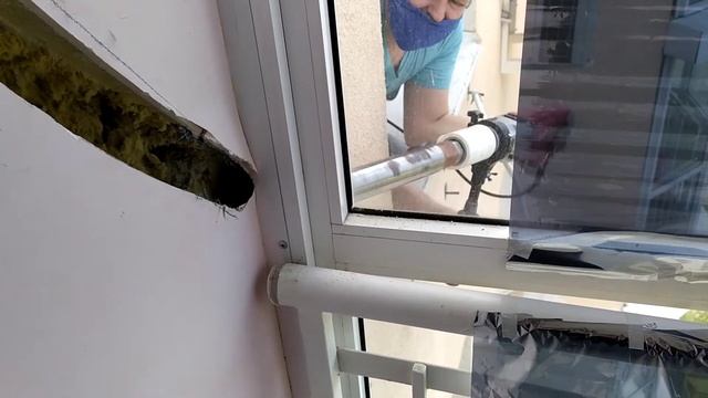 Прокладка трассы для установки кондиционера, Волгоград. смотреть онлайн