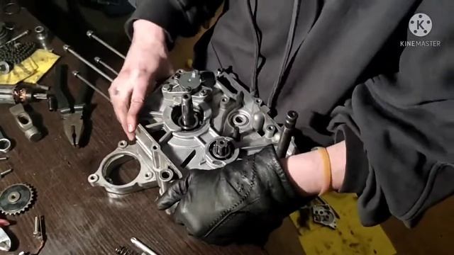 сборка двигателя альфа 139ФМБ первая часть смотреть онлайн