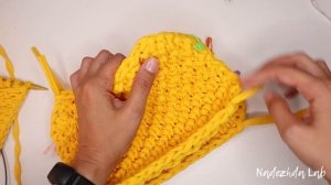 Глаза лезут на лоб у прохожих ?!!! Самая Милая Сумочка из трикотажной пряжи. Вязание спицами