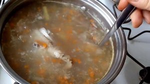 Вкусный обед/Куриный суп/Без зажарки!