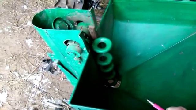 Приводные колёса картофелесажалки.