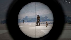 Использование дальномерной шкалы оптического прицела