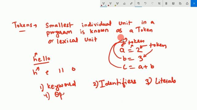 Part 2- Interpreter compiler tokens keywords identifiers literals | NIELIT (DOEACC) 'O' Level смотреть онлайн