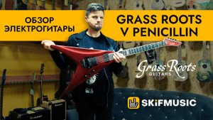 Обзор электрогитары Grass Roots V Penicillin | SKIFMUSIC.RU