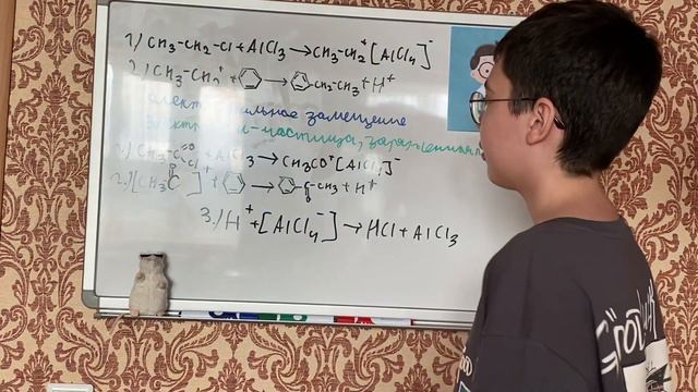 Урок 2: Изучаем реакцию Фриделя-Крафтса, Органическая химия