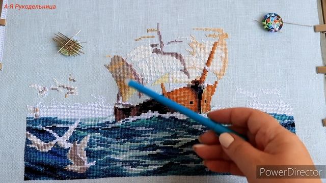 ?Вышивальные итоги лета?Планы на осень? смотреть онлайн