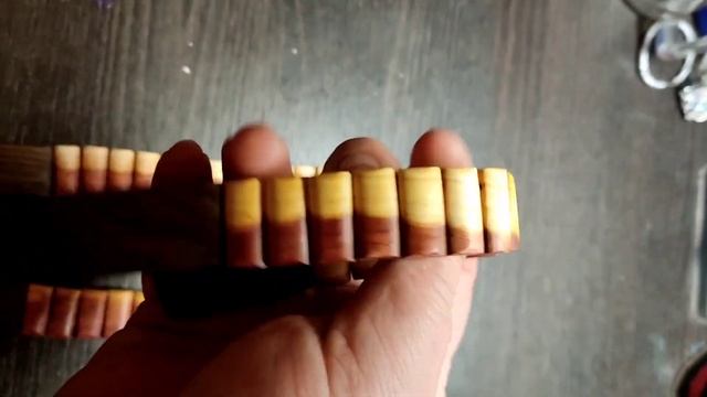 Перекидные четочки из можжевельника, наконечники мореный дуб. смотреть онлайн