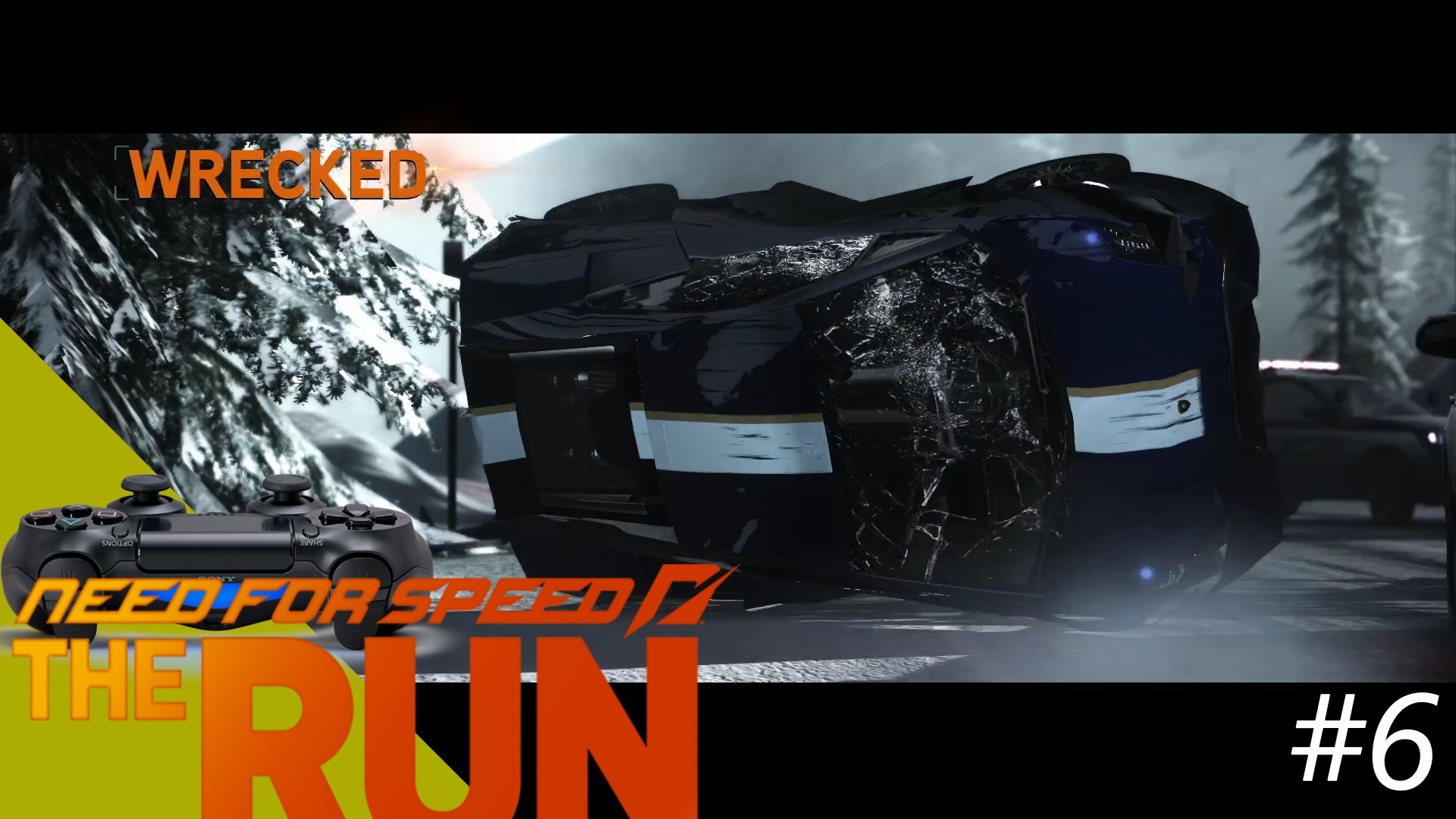 Need For Speed - the RUN #6 Lamborghini Gallardo - Позиция в гонке 86 | Dualshock 4