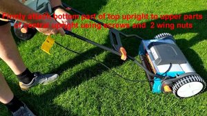 GARDENA 380 EC- REVIEW TEST manual + electric