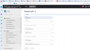 Регистрация хостинга и домена на хостинге Макхост, обзор Новой панели управления mchost.ru