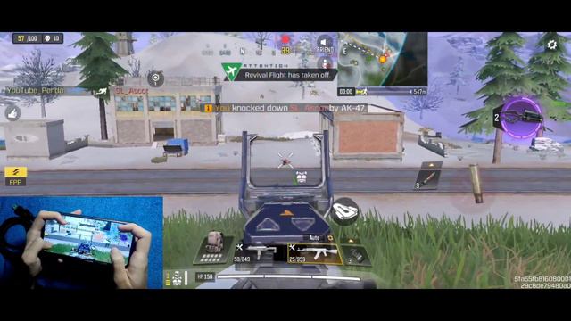 FIRST MATCH WITH THE BEST FREE GHOST SKIN IN CALL OF DUTY MOBILE | Poco X3 Pro Call Of Duty Gamepla