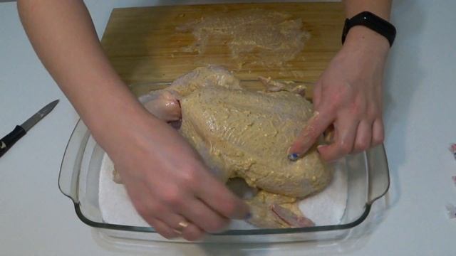 КУРИЦА на соли в духовке. Невозможно испортить!!!