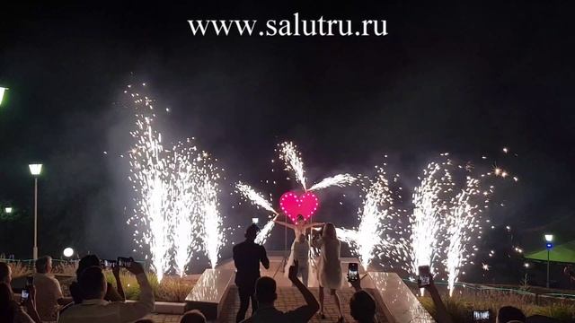 Свадебный фейерверк – заказать пиротехническое шоу в Самаре и Тольятти.