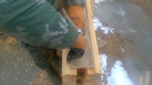 Укладка межвенцового утеплителя