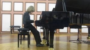Моцарт Соната До мажор Mozart Sonata C dur.А.Шило 8л.ЦМШ