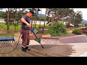 Крышу отмыли и печь затопили