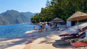 Мармарис. Пляж и море - Marmaris Park 5* Отдых в Мармарисе. Турция. TURKEY 2021.