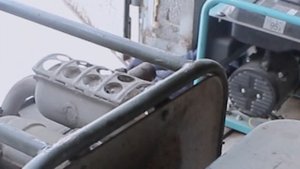 Генератор АБ-4-Т/230 с электронным зажиганием. Холодный пуск.