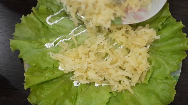 Салат ПОДСОЛНУХ I ВКУСНЫЙ САЛАТ с курицей и шампиньонами