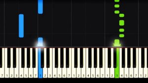 Jingle Bells Song (Piano Tutorial) ~ EASY