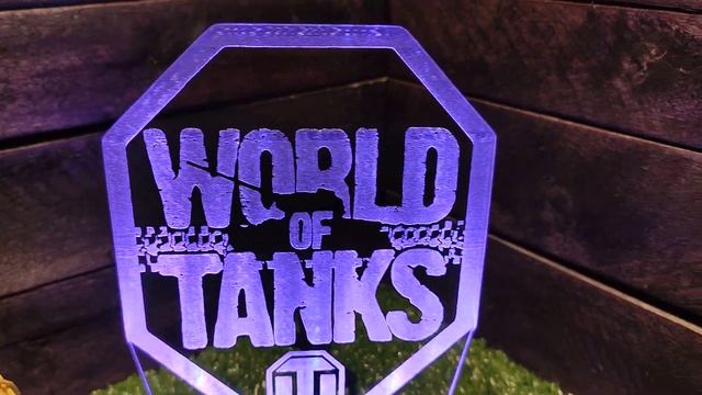 Ночник подарок фанату World Of Tanks, папе, сыну, мужчине, отцу и парню смотреть онлайн