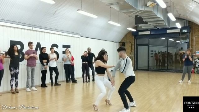 BACHATA CLASS PARTNERWORK + FOOTWORK - Intemediate - @CarboneroAcademyTV смотреть онлайн