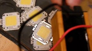 Светодиодная LED матрица 30Вт и драйвер. Покупки на Aliexpress.