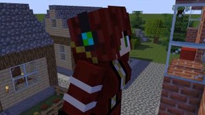 Giantess Elsie growth (minecraft giantess animation)