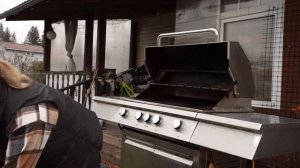 Форель в апельсинах на российском газовом гриле B-fire
